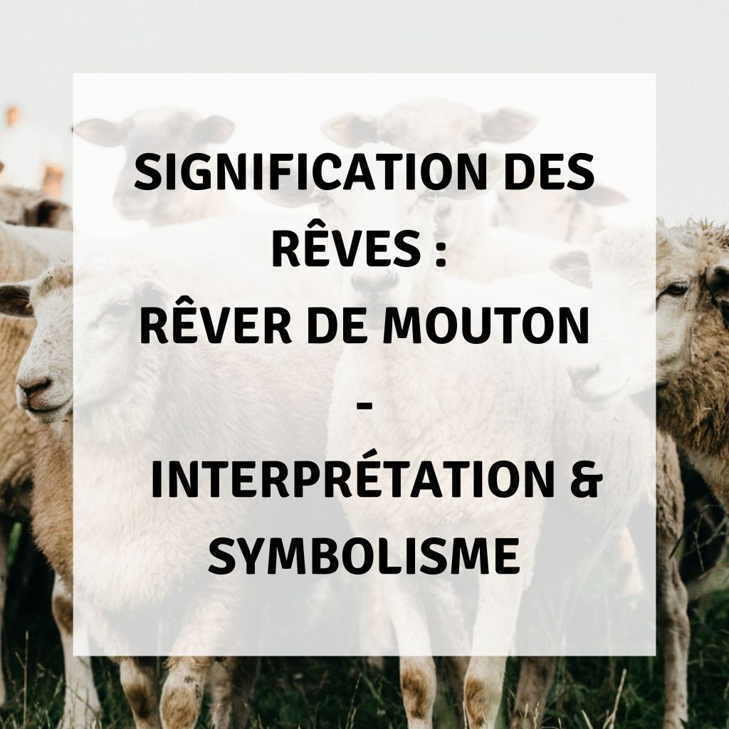 Signification des R ves R ver de Mouton Interpr tations