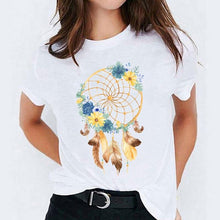 Charger l&#39;image dans la galerie, T-Shirt Attrape Rêves Femme Midsommar - Blanc