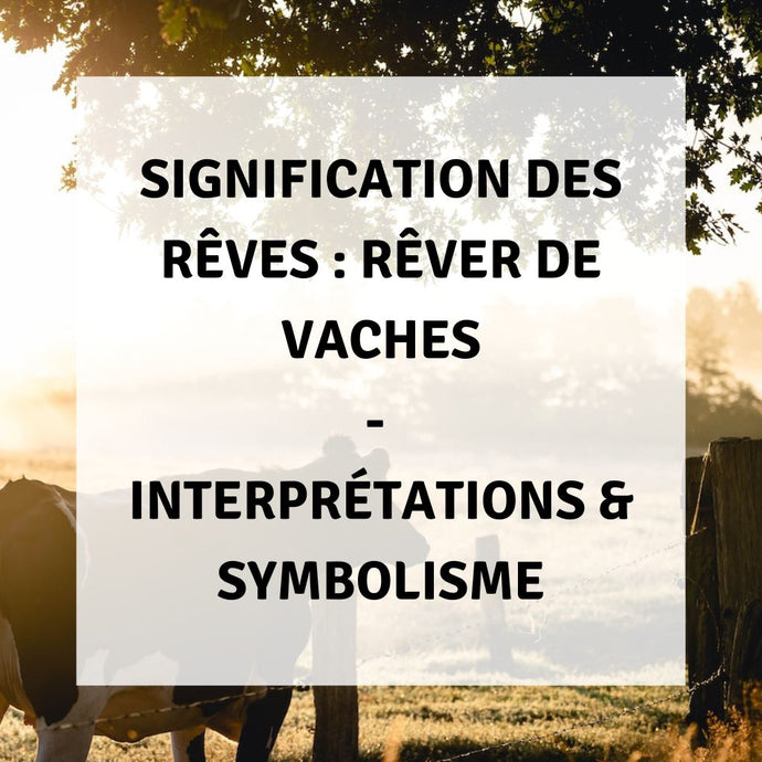 Signification des Rêves : Signification Spirituelle des Vaches dans un Rêve - Interprétations & Symbolisme